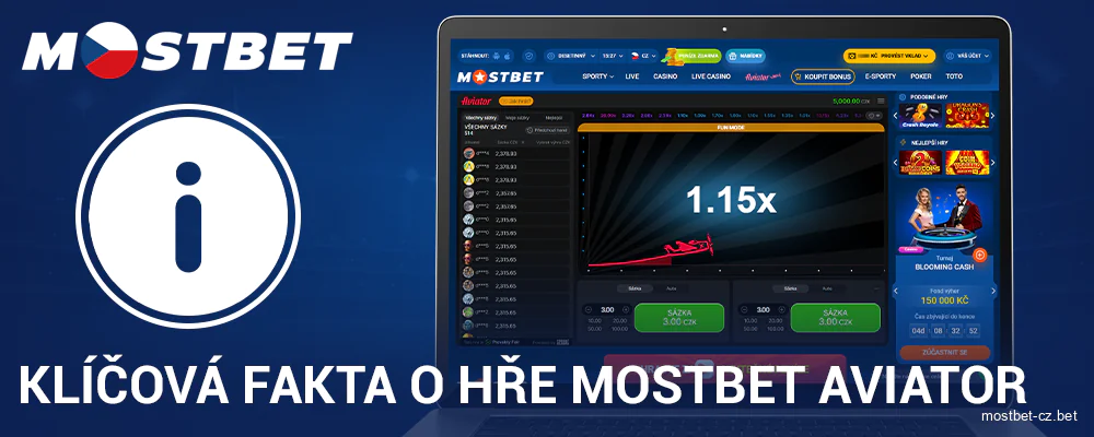 Popis Aviator Mostbet Česko
