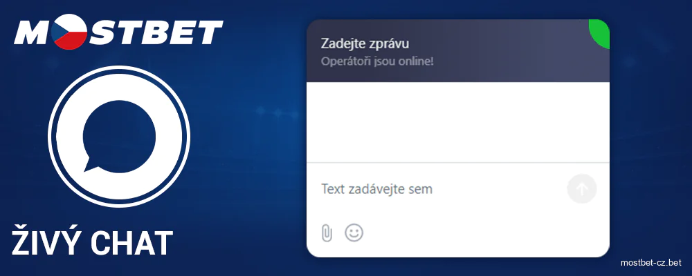 Kontaktujte nás v chatu na Mostbet Česko