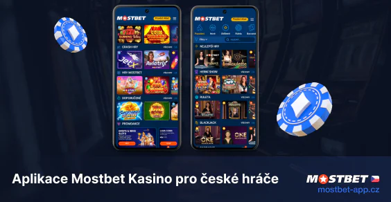 Kasino v aplikaci Mostbet Česko