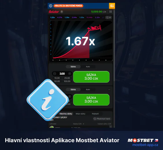 Obecné informace o aplikaci Mostbet Aviator