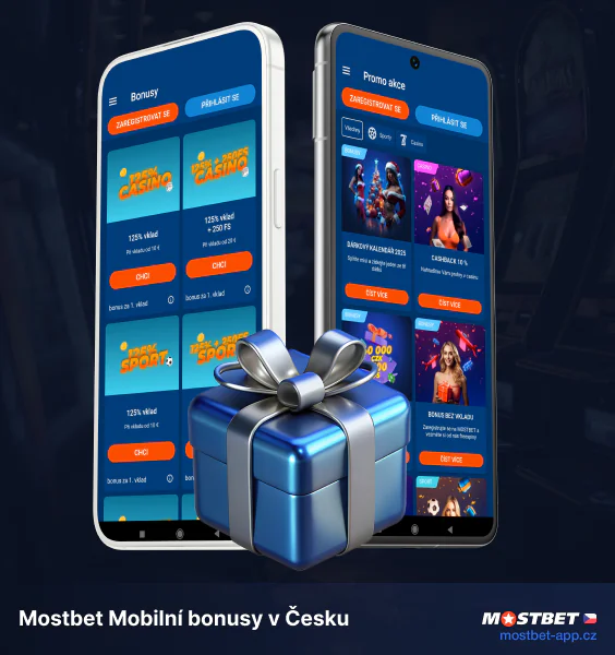 Mobilní bonusy v aplikaci Mostbet pro české hráče