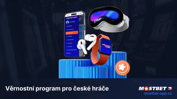 Věrnostní program pro české hráče - Mostbet